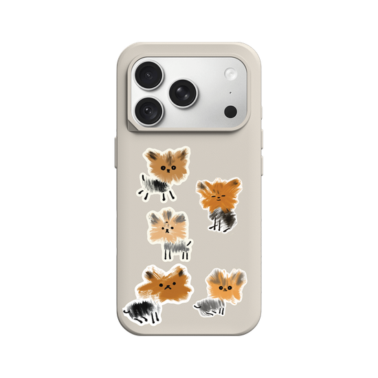Design featuring Yorkie stickers