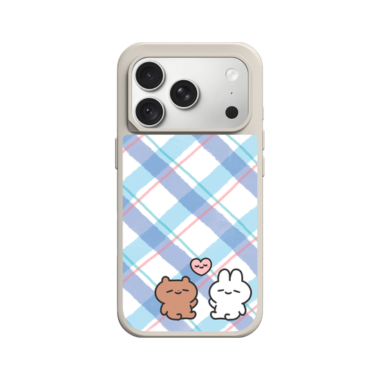 bear and bunny blue love