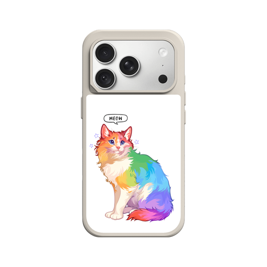Rainbow Cat Meow