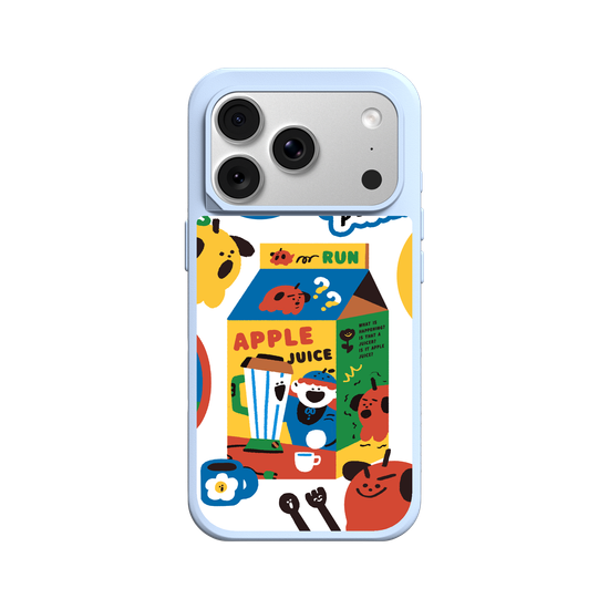 Apple Puppy Sticker Set D 