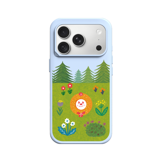 Doughnut in forest