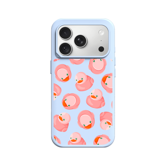 Pink rubber ducks