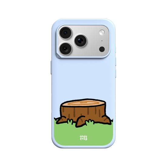 stacked on stump