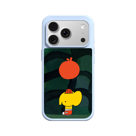 little elephant and the apple