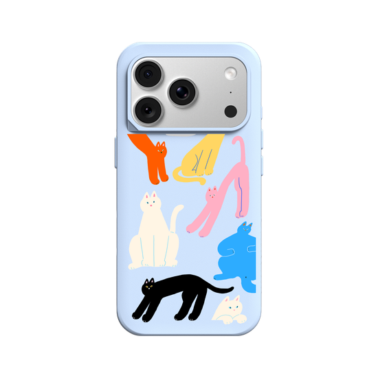 colorful cats