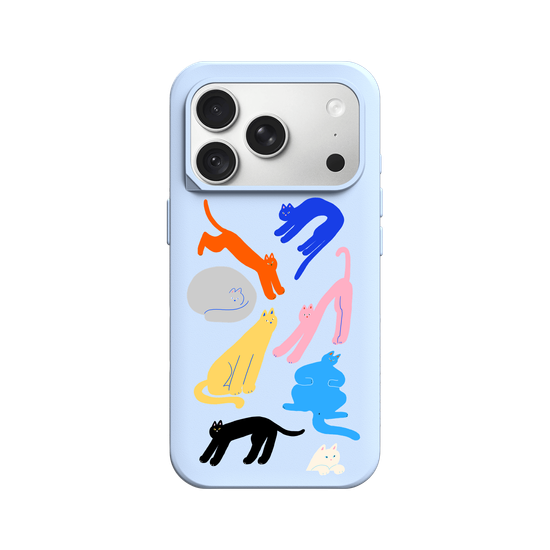 colorful cats
