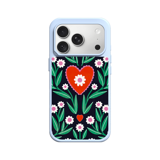 Flower Grid Wallpaper