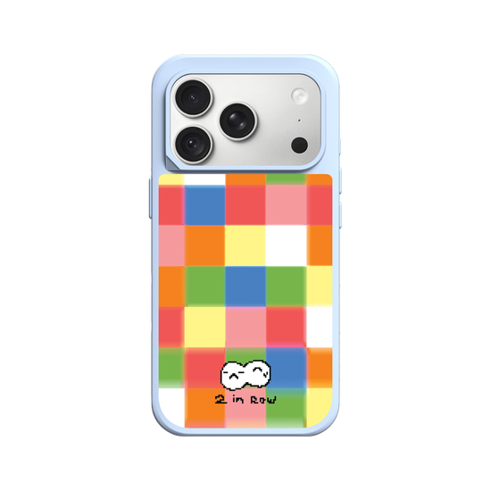 Two in Row - Colorful Circus Checkers