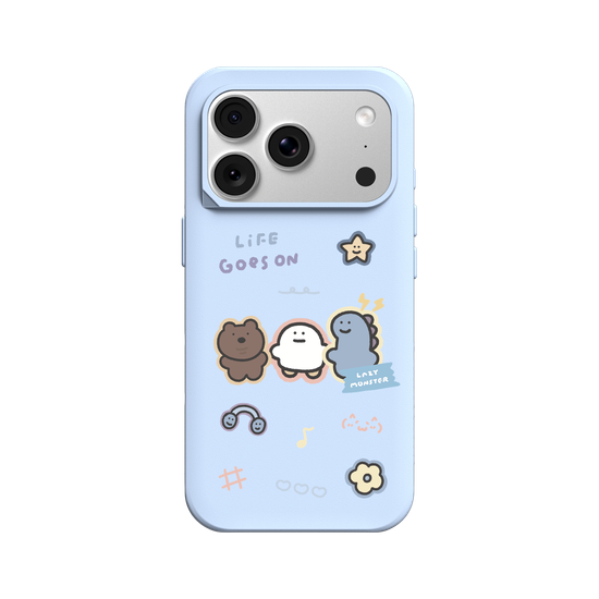 Lazy Monster cute stickers 02.