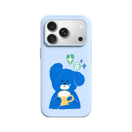 Blue Puppy's Milk Time