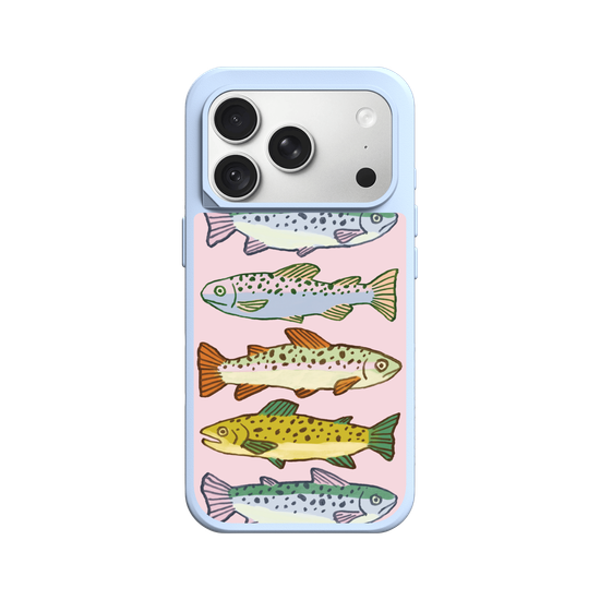 Cute Fish on Pink – Playful Phone Case for Fish Lovers