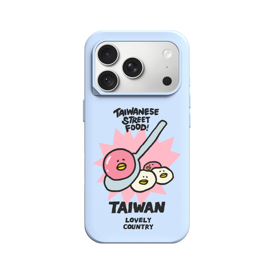 Red and white tangyuan