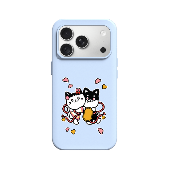 Love Bloom dou and meow (with border)