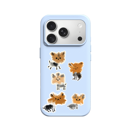 Design featuring Yorkie stickers