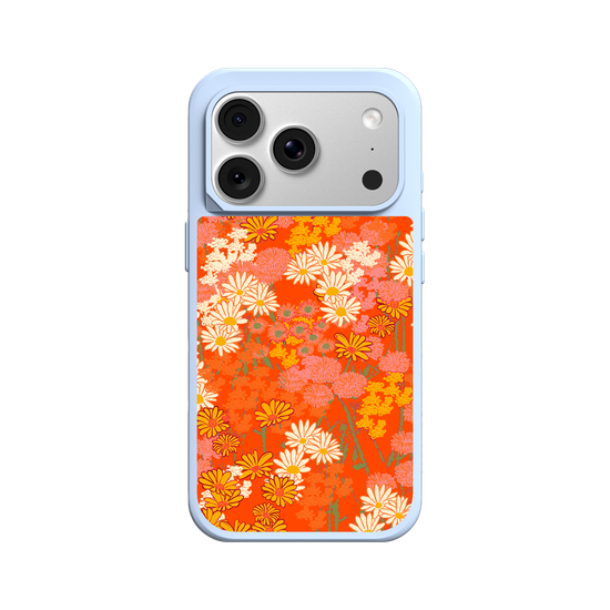 Orange Flower Pattern