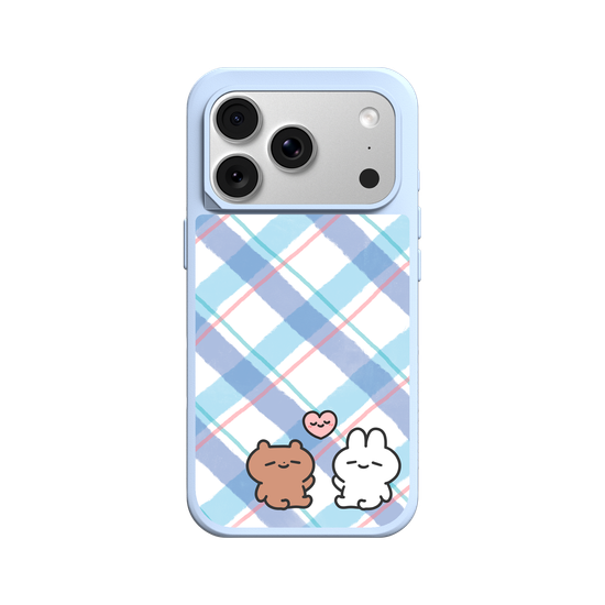bear and bunny blue love