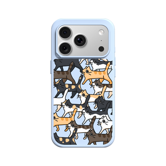 So many cats are walking!