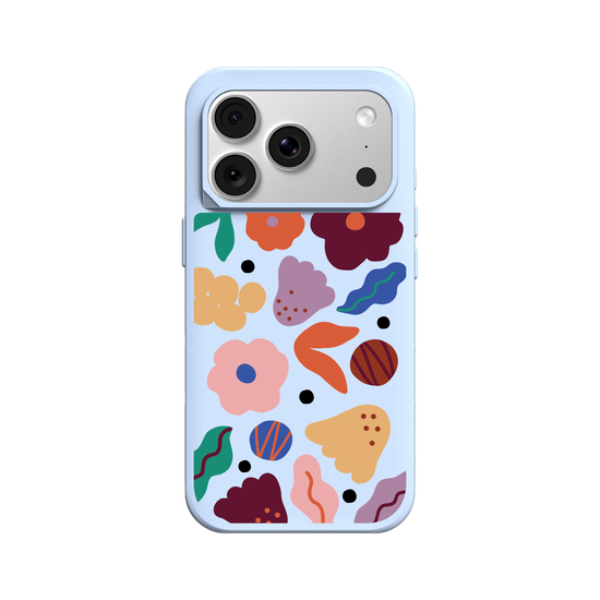 Big winter flowers design