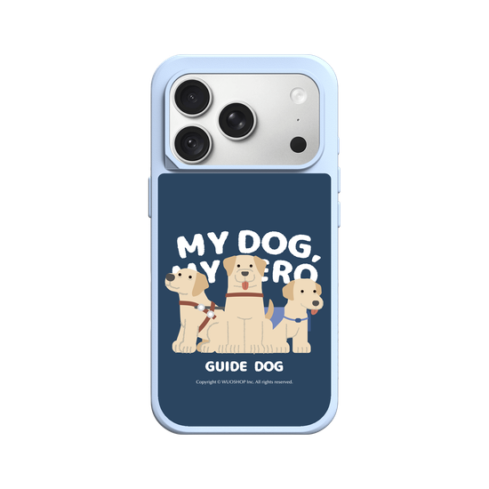 My dog, My hero-Guide Dog: Goldador(Clear)