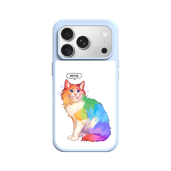 Rainbow Cat Meow