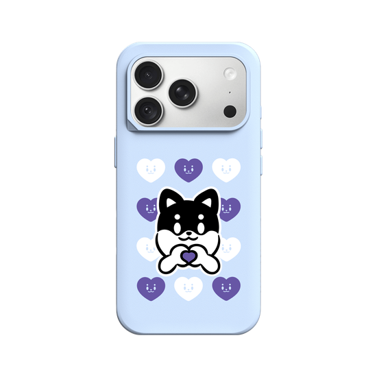 dou dou loves - purple heart