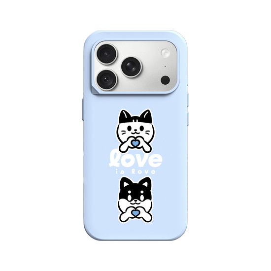 doudle love is love - light blue