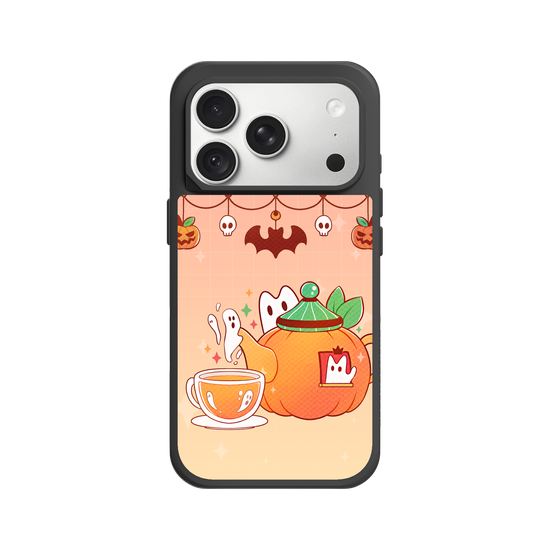 Cozy Halloween - pumpkin teapot
