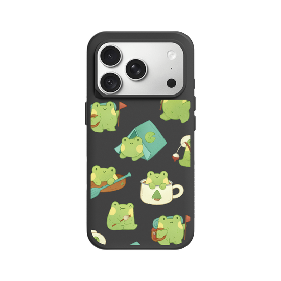 Camping Frog Pattern