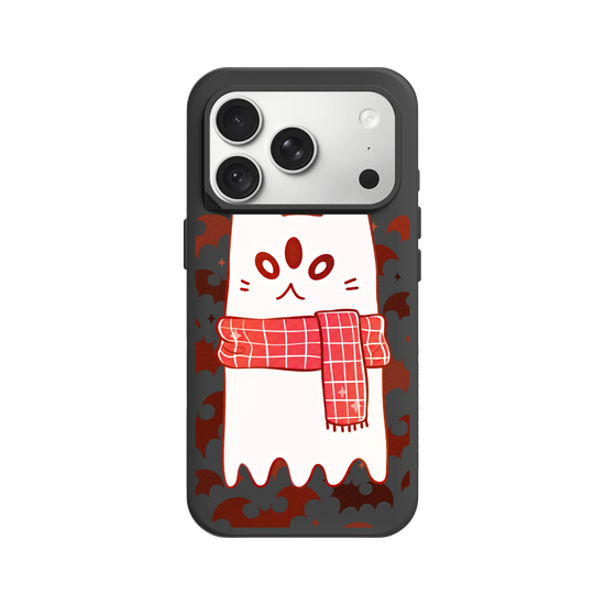 Cozy Halloween - cat ghost
