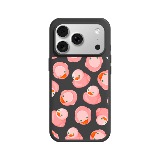 Pink rubber ducks