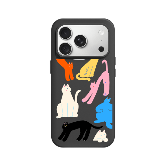 colorful cats