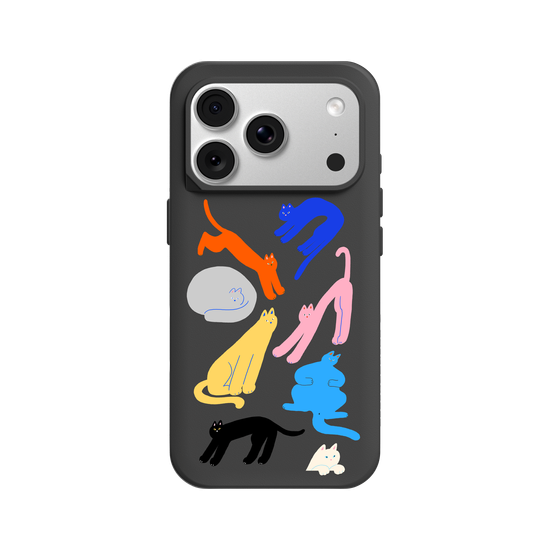 colorful cats