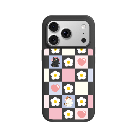 Plaid&Cat&Flower ②