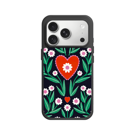 Flower Grid Wallpaper
