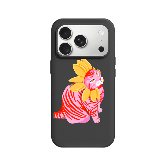 flower cat red and pink