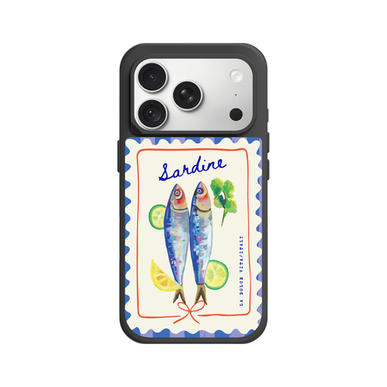 Vintage Sardine Stamp