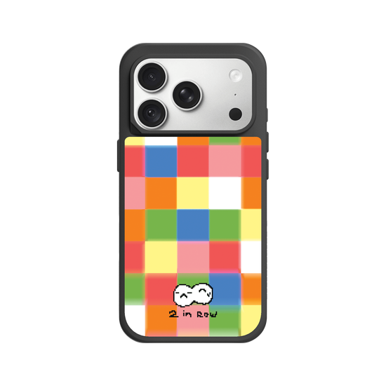 Two in Row - Colorful Circus Checkers