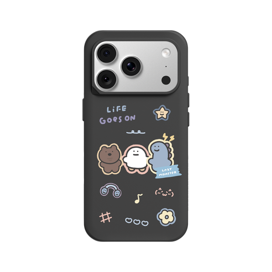 Lazy Monster cute stickers 02.