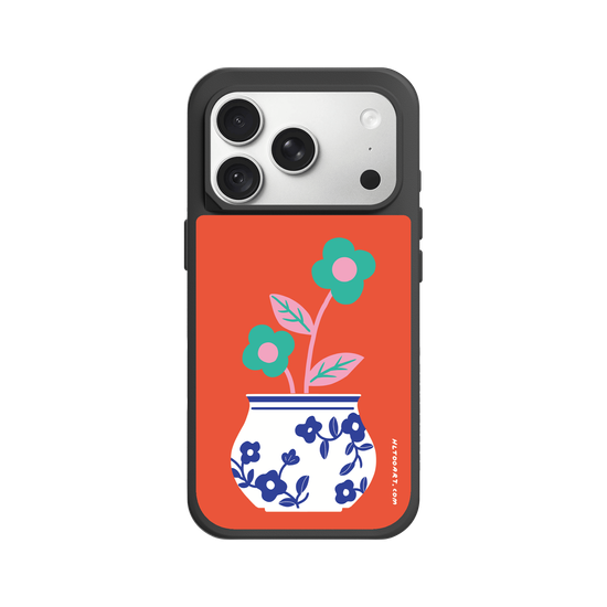 一瓶青花 - 綠花