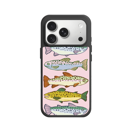 Cute Fish on Pink – Playful Phone Case for Fish Lovers