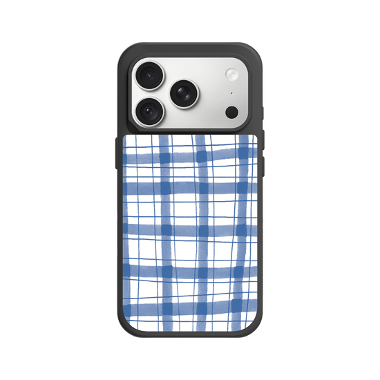 Wonky Gingham  – Blue Cottagecore Vibes