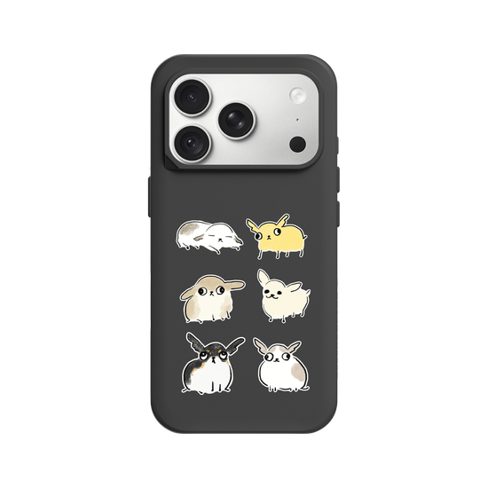 A layout incorporating Chihuahua-themed stickers.