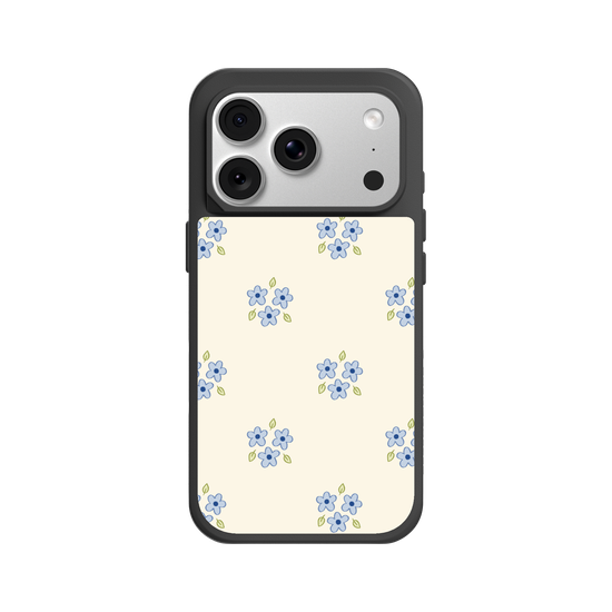Blue Floral Print