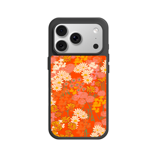 Orange Flower Pattern