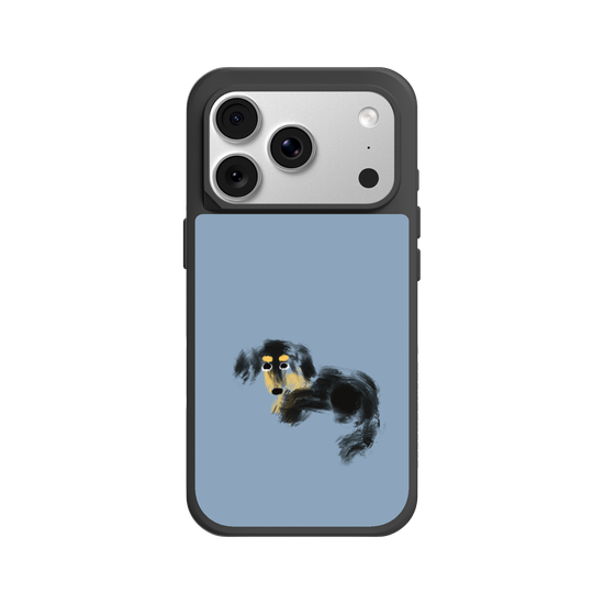 a tiny dachshund
