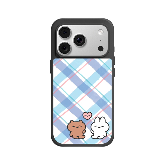 bear and bunny blue love