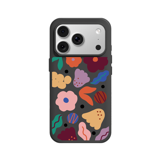 Big winter flowers design