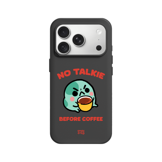no talkie before coffee