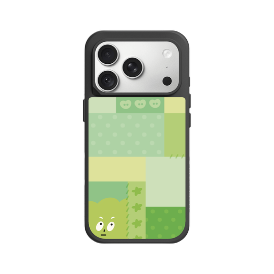 patchwork of little green monster