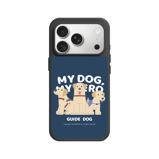 My dog, My hero-Guide Dog: Goldador(Clear)